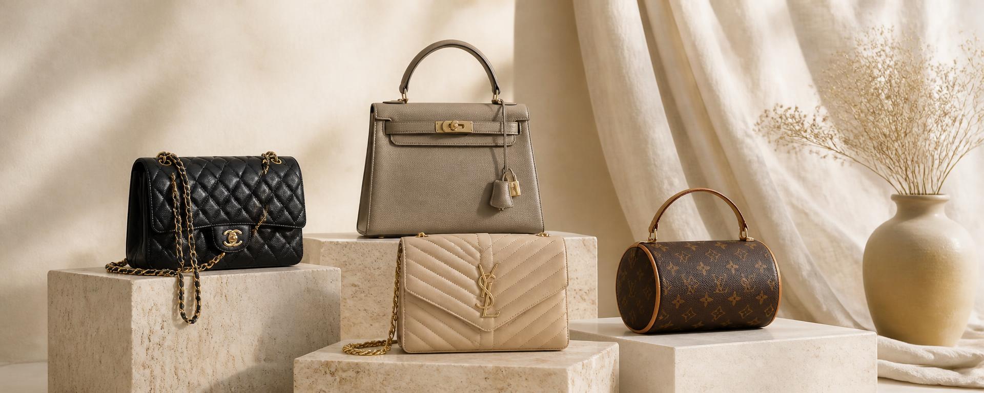 Curated collection of authenticated pre-owned designer bags